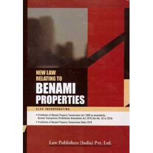 Law Publisher's New Law Relating to Benami Properties 